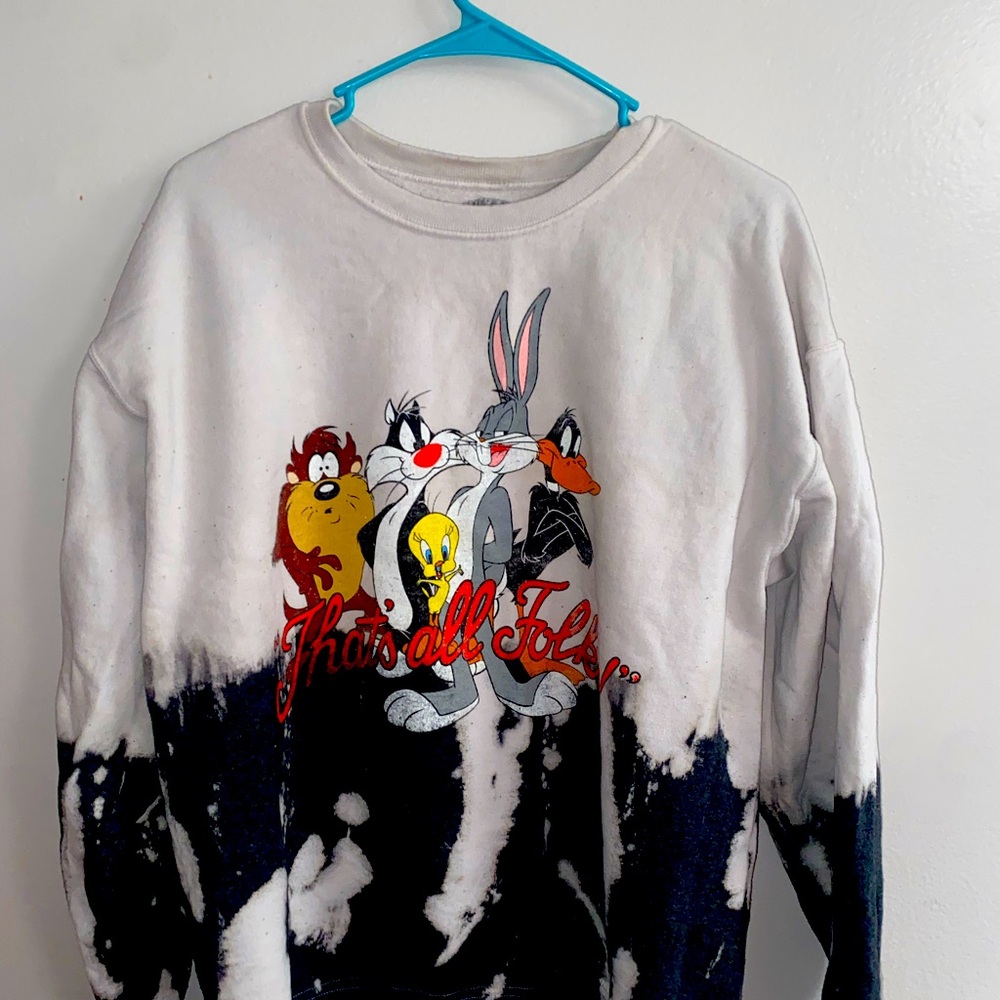 Fun Looney Sweater. Perfect for fall/winter or lounging around on the couch.